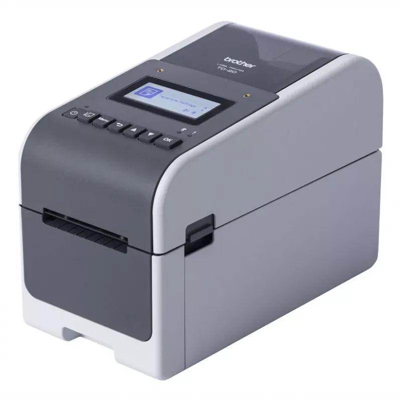 Brother TD-2350D203 etikečių spausdintuvas tiesioginis terminis 203 x 203 DPI 152 mm/sek. laidinis ir belaidis Ethernet LAN Wi-Fi Bluetooth