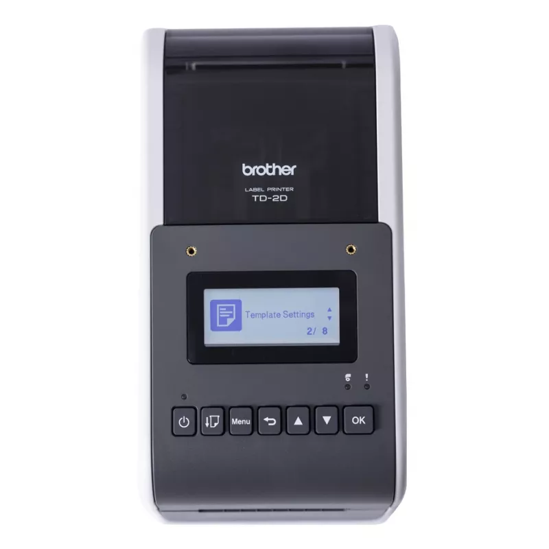 Brother TD-2350D203 etikečių spausdintuvas tiesioginis terminis 203 x 203 DPI 152 mm/sek. laidinis ir belaidis Ethernet LAN Wi-Fi Bluetooth