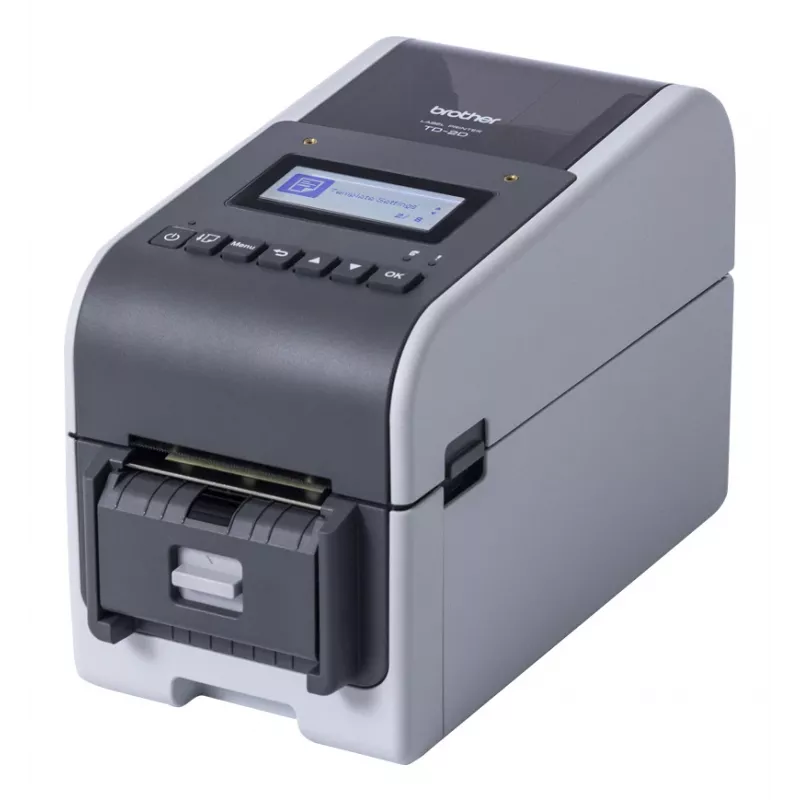 Brother TD-2350D203 etikečių spausdintuvas tiesioginis terminis 203 x 203 DPI 152 mm/sek. laidinis ir belaidis Ethernet LAN Wi-Fi Bluetooth