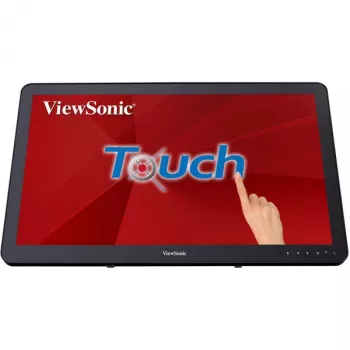 Viewsonic TD2430 kompiuterio monitorius 59,9 cm (23,6 colio) 1920 x 1080 pikselių Full HD LCD jutiklinis ekranas keliems vartotojams juoda