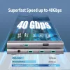 Edimax TD-405BP nešiojamojo kompiuterio dokas / prievadų replikatorius laidinis Thunderbolt 4 60W