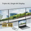 Edimax TD-405BP nešiojamojo kompiuterio dokas / prievadų replikatorius laidinis Thunderbolt 4 60W