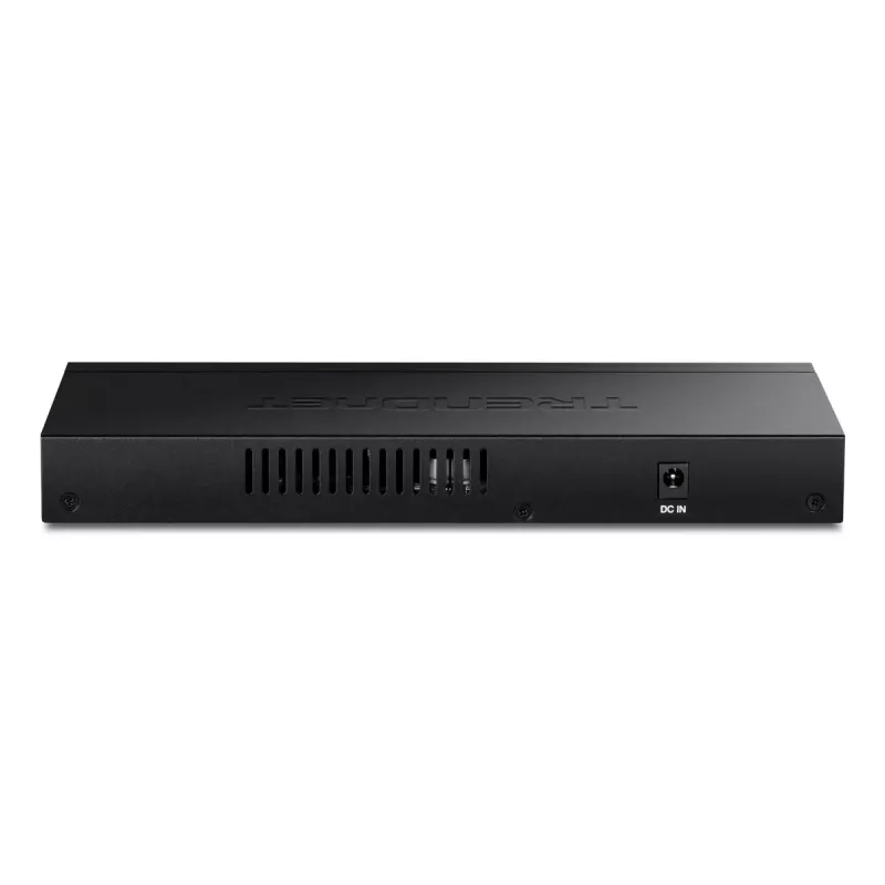 Nevaldomas tinklo komutatorius TRENDnet TEG-S5091 — 8× 2.5G RJ-45 prievadai, 60 Gbit/s, 12V, tvirtinamas ant sienos