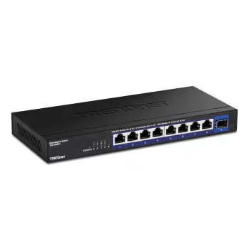 Nevaldomas tinklo komutatorius TRENDnet TEG-S5091 — 8× 2.5G RJ-45 prievadai, 60 Gbit/s, 12V, tvirtinamas ant sienos