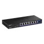 Nevaldomas tinklo komutatorius TRENDnet TEG-S5091 — 8× 2.5G RJ-45 prievadai, 60 Gbit/s, 12V, tvirtinamas ant sienos