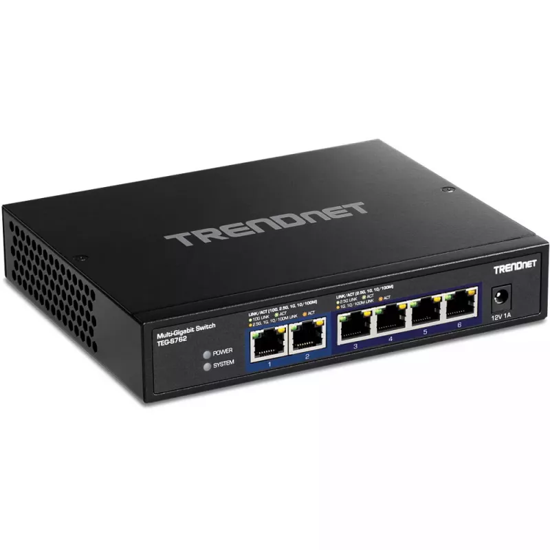 Tinklo komutatorius Trendnet TEG-S762 10G Ethernet 6 prievadai 60 Gbit/s