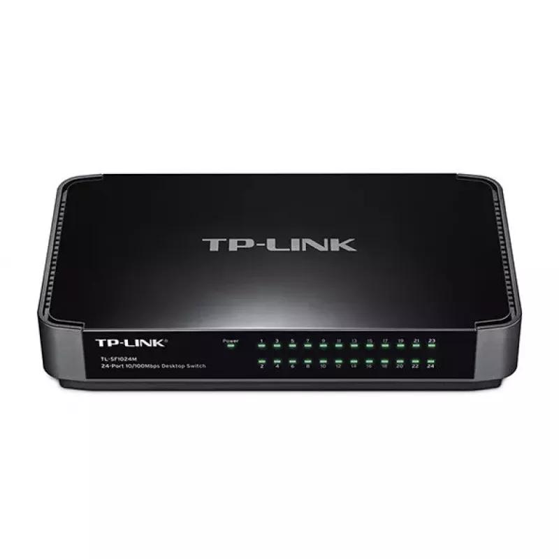 Tinklo komutatorius TP-Link 24 prievadų 10/100 Mbps TL-SF1024M