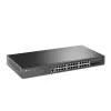 TP-Link JetStream TL-SG3428X-UPS tinklo jungiklis Valdomas L2+/L3 Gigabit Ethernet (10/100/1000) 1U Juoda