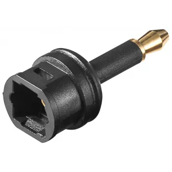 Microconnect TOSLINK-ADAPTER laido jungčių adapteris Toslink 3.5 – Toslink mini, juodas