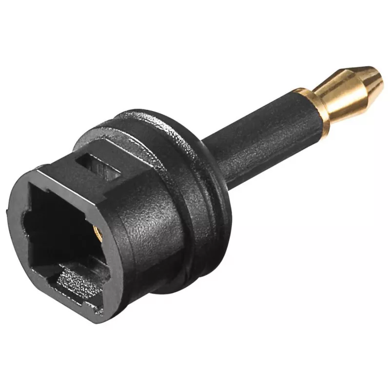 Microconnect TOSLINK-ADAPTER laido jungčių adapteris Toslink 3.5 – Toslink mini, juodas