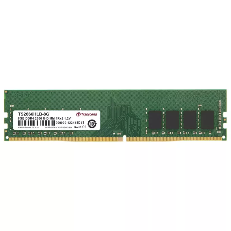 Transcend DDR4-2666 U-DIMM 8GB 2666MHz atmintis