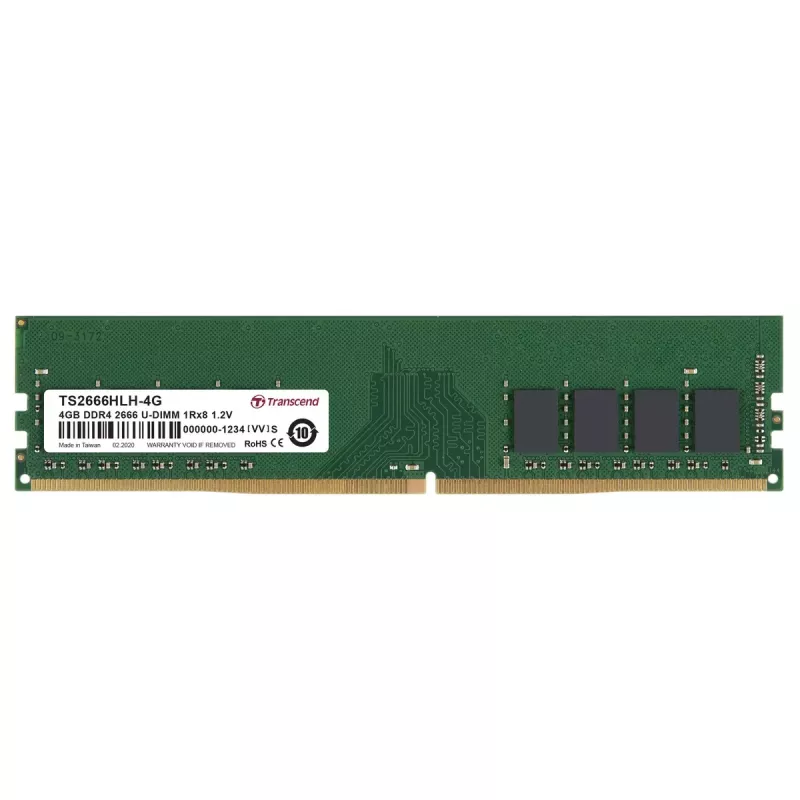 Atminties modulis Transcend DDR4-2666 U-DIMM 4GB