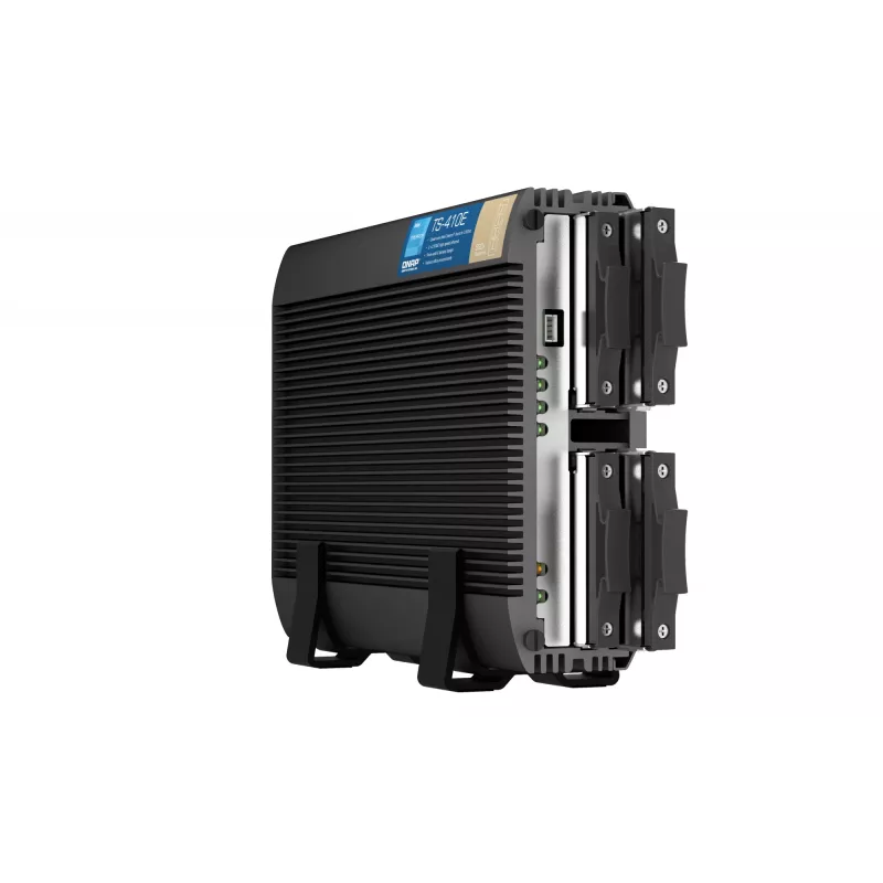 QNAP TS-410E NAS bokštas Intel® Celeron® J6412 8 GB 0 TB QNAP QTS Juoda