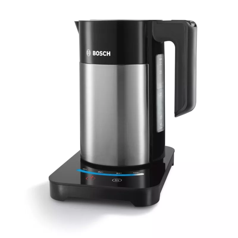 Bosch TWK7203 elektrinis virdulys 1,7 l 1850 W juoda, nerūdijantis plienas