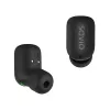 Belaidės į ausis įdedamos ausinės SAVIO TWS-09 — Bluetooth 5.1, binauralinės, 20–20000 Hz, 8 h pokalbių laikas, išorinė baterija, USB-C įkrovimas, juoda