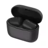 Belaidės į ausis įdedamos ausinės SAVIO TWS-09 — Bluetooth 5.1, binauralinės, 20–20000 Hz, 8 h pokalbių laikas, išorinė baterija, USB-C įkrovimas, juoda