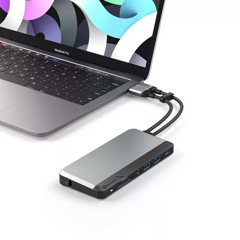 Prijungimo stotelė ALOGIC 10-in-1 Dual USB-C Super Dock