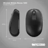 Incase Designed by Microsoft belaidė mobilioji pelė 1850, kelionėms, abiem rankoms tinkama, RF belaidė, optinė