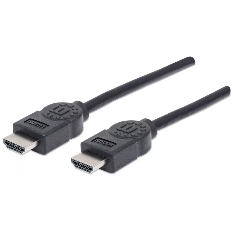 HDMI laidas, kištukas-kištukas, Manhattan HDMM6, 4K@30Hz, 1,8 m, juodas