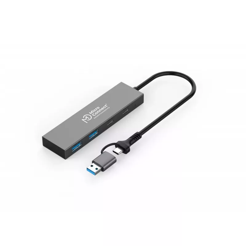 Microconnect UC0066-5G-USB-C-4IN1 sąsajos šakotuvas USB-C 4 prievadai
