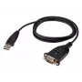 ATEN UC232AF USB Type-A RS-232 juodas 1,2 m kabelis
