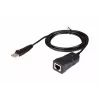 ATEN USB į RS-232 konsolinis adapteris (1,2 m), USB Type-A, RJ-45, Juoda, Maitinimas, 0 – 40 °C, -20 – 60 °C