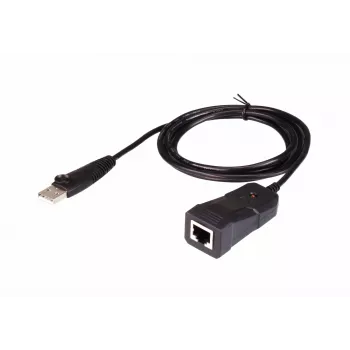 ATEN USB į RS-232 konsolinis adapteris (1,2 m), USB Type-A, RJ-45, Juoda, Maitinimas, 0 – 40 °C, -20 – 60 °C