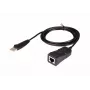 ATEN USB į RS-232 konsolinis adapteris (1,2 m), USB Type-A, RJ-45, Juoda, Maitinimas, 0 – 40 °C, -20 – 60 °C