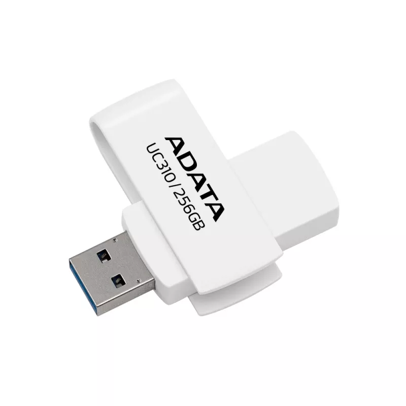 ADATA UC310 USB atmintinė 256 GB USB Type-A 3.2 Gen 1 (3.1 Gen 1) Balta