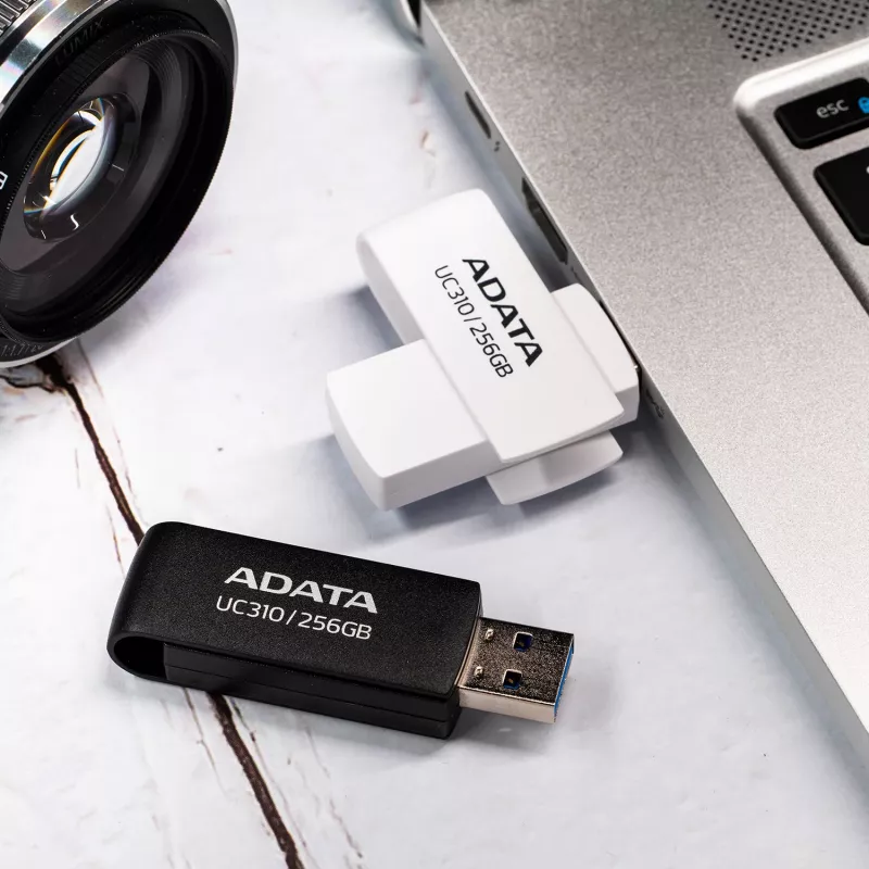 ADATA UC310 USB atmintinė 256 GB USB Type-A 3.2 Gen 1 (3.1 Gen 1) Balta