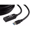 ATEN USB 3.2 Gen1 ilgintuvo kabelis 10 m USB A į USB C juodas