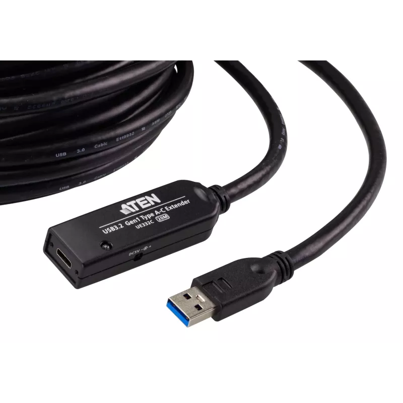 ATEN 20 M USB 3.2 Gen1 prailginimo kabelis USB A į USB C 5 Gbit/s