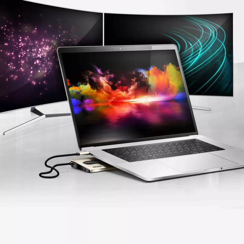 ATEN USB-C Multiport Dock su maitinimo perdavimu