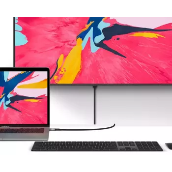 USB-C į HDMI kabelis ALOGIC ULCHD01-SGR 1m 4K 60Hz