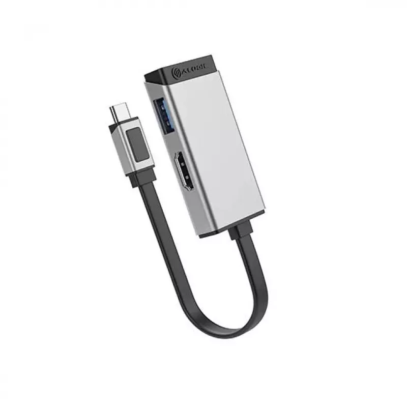 ALOGIC MagForce DUO 2-in-1 Adapter HDCP 1.4/2.2 4096x2160 60Hz