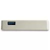 StarTech.com USB-C į Gigabit Ethernet adapteris su USB-A prievadu - Baltas 1 Gbps NIC USB 3.0/USB 3.1 Type-C tinklo adapteris - 1GbE USB-C RJ45/LAN TB3 suderinamas Windows MacBook Pro Chromebook