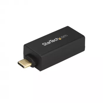 StarTech.com USB-C į Gigabit Ethernet adapteris - 1Gbps NIC USB 3.0/USB 3.1 Type-C tinklo adapteris - 1GbE USB-C į RJ45/LAN prievadą, suderinamas su Thunderbolt 3, Windows, MacBook Pro, Chromebook