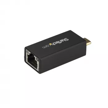 StarTech.com USB-C į Gigabit Ethernet adapteris - 1Gbps NIC USB 3.0/USB 3.1 Type-C tinklo adapteris - 1GbE USB-C į RJ45/LAN prievadą, suderinamas su Thunderbolt 3, Windows, MacBook Pro, Chromebook