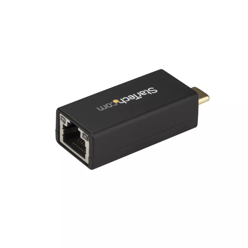StarTech.com USB-C į Gigabit Ethernet adapteris - 1Gbps NIC USB 3.0/USB 3.1 Type-C tinklo adapteris - 1GbE USB-C į RJ45/LAN prievadą, suderinamas su Thunderbolt 3, Windows, MacBook Pro, Chromebook