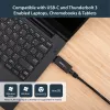 StarTech.com USB-C į Gigabit Ethernet adapteris - 1Gbps NIC USB 3.0/USB 3.1 Type-C tinklo adapteris - 1GbE USB-C į RJ45/LAN prievadą, suderinamas su Thunderbolt 3, Windows, MacBook Pro, Chromebook