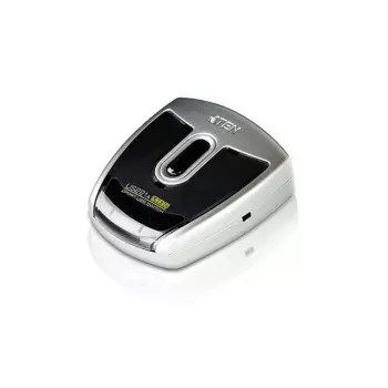 ATEN 2 prievadų USB 2.0 periferinis jungiklis, plastikinis, 0 - 40 °C, -20 - 60 °C, 0 - 80%, 71,8 mm, 65,8 mm