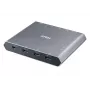 ATEN 2 prievadų 4K DisplayPort USB-C KVM dokas-perjungiklis su maitinimo perdavimu