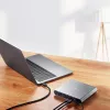 ATEN 2 prievadų 4K DisplayPort USB-C KVM dokas-perjungiklis su maitinimo perdavimu