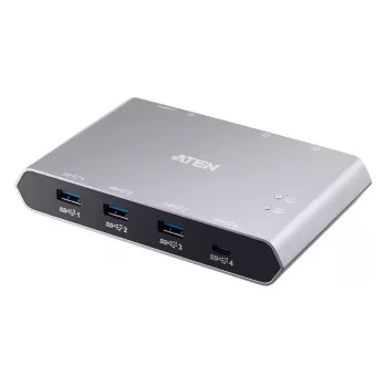 ATEN US3342 2x4 USB-C Gen2 išorinių įrenginių dalijimosi komutatorius