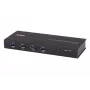 ATEN 4 prievadų USB 3.1 Gen1 pramoninis komutatorius, 5 Gbit/s, juodas, metalinis, 0–50 °C, -20–60 °C, 0–80 %