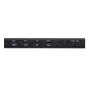 ATEN 4 prievadų USB 3.1 Gen1 pramoninis komutatorius, 5 Gbit/s, juodas, metalinis, 0–50 °C, -20–60 °C, 0–80 %
