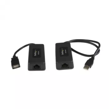 StarTech.com 1 prievado USB per Cat5 / Cat6 eterneto plėtiklis – iki 131 pėd. (40 m)