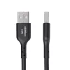 StarTech.com 4 m (13 pėd.) USB-A į USB-C įkrovimo laidas, įkrovimas ir sinchronizavimas, 3 A, USB 2.0, TPE apvalkalas – juodas USB įkrovimo laidas
