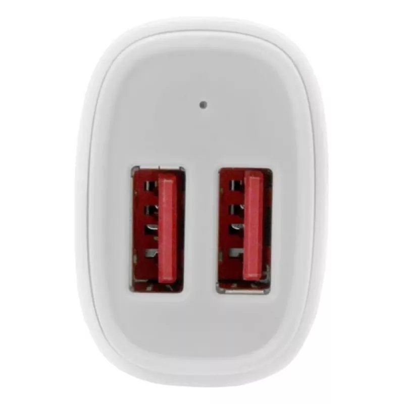 StarTech.com dviejų prievadų USB automobilinis įkroviklis – 24 W / 4,8 A – baltas