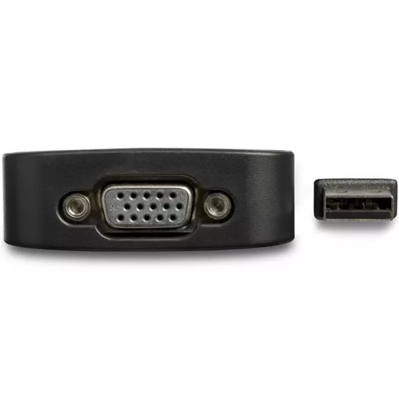 StarTech.com USB 2.0 į VGA adapteris, USB į VGA monitoriaus keitiklis, skirtas Windows, 1080p (nepalaiko macOS/ChromeOS/Linux) - TAA